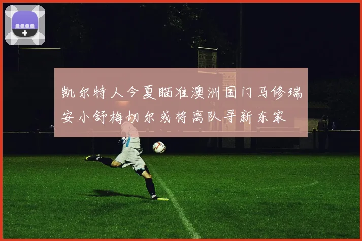 凯尔特人今夏瞄准澳洲国门马修瑞安小舒梅切尔或将离队寻新东家